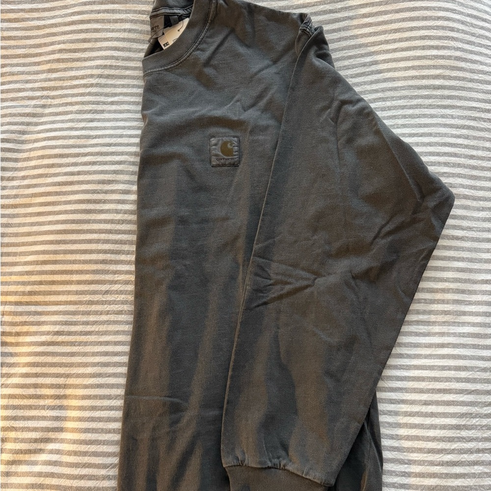 Carhartt Heather Gray T-Shirt with Logo